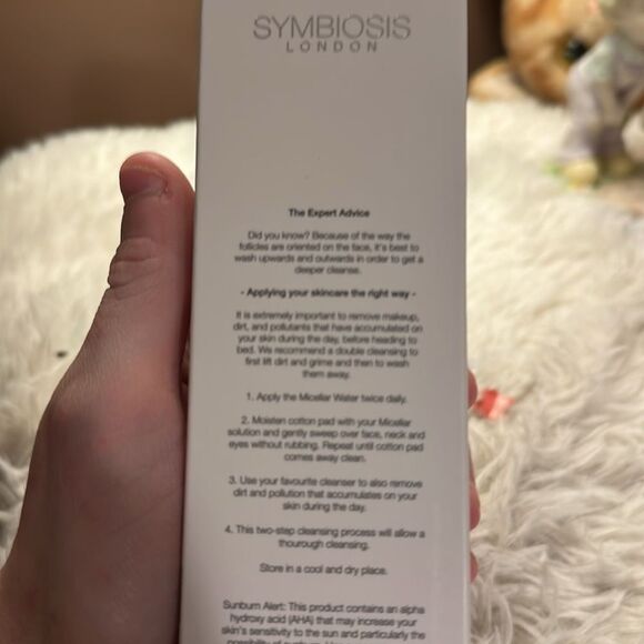 Symbiosis London Charcoal Micellar Water purifying and imperfections BNIB - - Picture 5 of 7